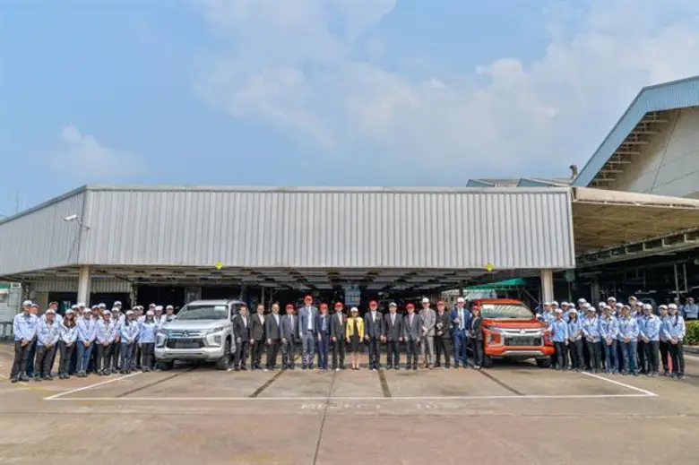 มิตซูบิชิ มอเตอร์ส ประเทศไทย วางศิลาฤกษ์ ก่อสร้างโรงพ่นสีเป็นมิตรกับสิ่งแวดล้อมแห่งใหม่