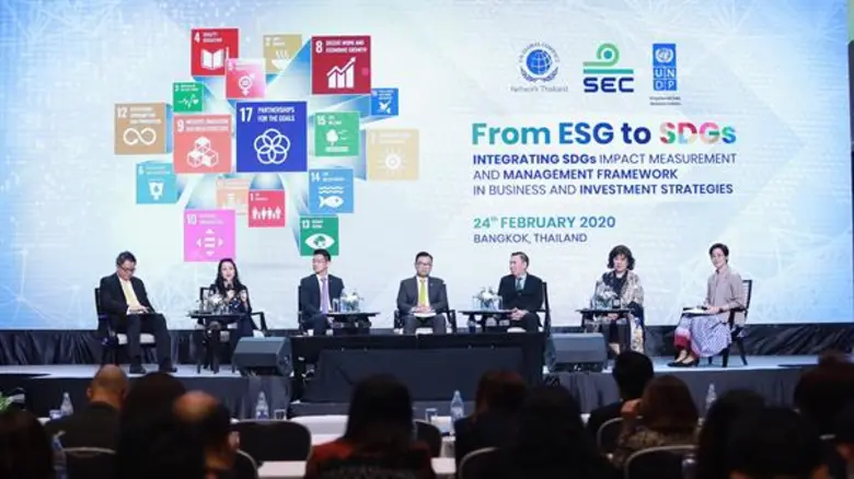 ก.ล.ต. ร่วมมือ UNDP และพันธมิตร จัดสัมมนาส่งเสริมการดำเนินธุรกิจบรรลุ “เป้าหมายการพัฒนาที่ยั่งยืน”