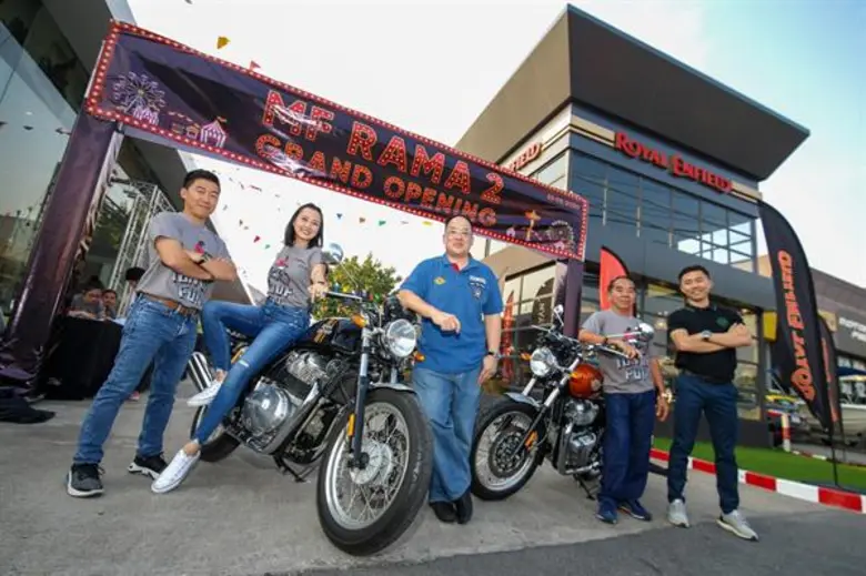 รอยัล เอนฟิลด์ สโตร์ พระราม 2 พร้อมเปิดให้บริการ เสริมทัพเครือข่ายผู้จัดจำหน่ายครอบคลุมทั่วประเทศ