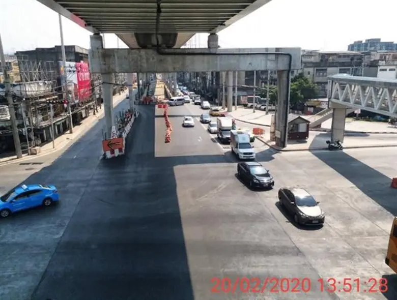 คืบหน้าโครงการก่อสร้างทางลอดถนนจรัญสนิทวงศ์กับถนนพรานนก (แยกไฟฉาย)