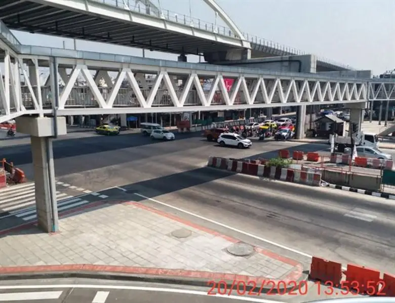 คืบหน้าโครงการก่อสร้างทางลอดถนนจรัญสนิทวงศ์กับถนนพรานนก (แยกไฟฉาย)