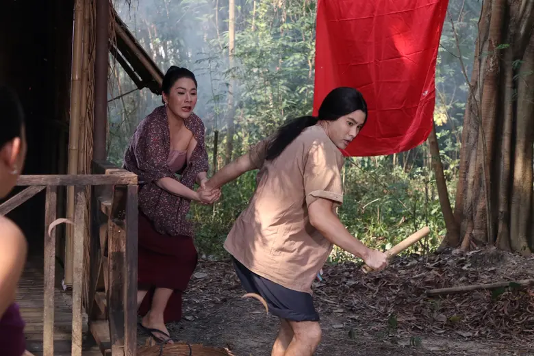 เปิดฉากแรกในละคร “ปอบผีเจ้า” ทางสถานีโทรท...