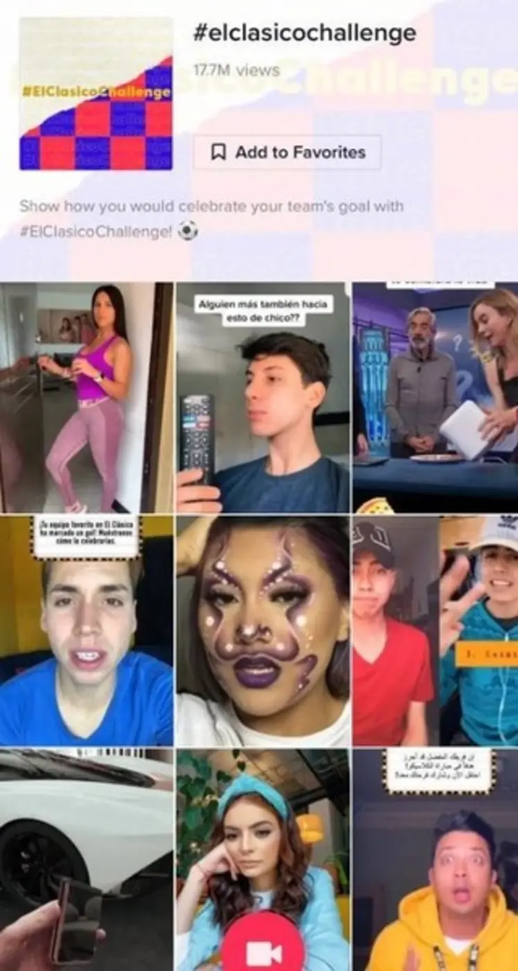 TikTok จับมือลีกฟุตบอล ลาลีกา สเปน ชวนแฟนบอลร่วมฉลองการทำประตูของทีมสุดโปรด  ในศึก “เอล กลาซิโก้” กับชาเลนจ์ #ElClasicoChallenge