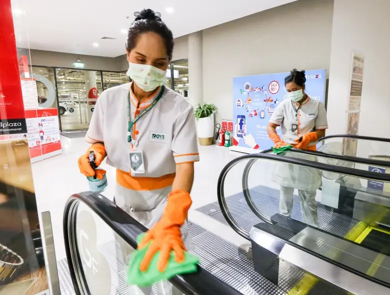 เซ็นทรัลพัฒนา เดินหน้าทำความสะอาดป้องกัน COVID- 19 เชิงรุก เพิ่มความมั่นใจใน 33 ศูนย์การค้าทั่วประเทศ เพื่อความปลอดภัยของผู้ใช้บริการ