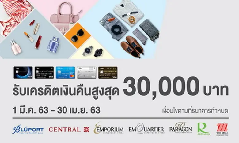 บัตรเครดิตทีเอ็มบี บัตรเครดิตธนชาตให้คุณช...