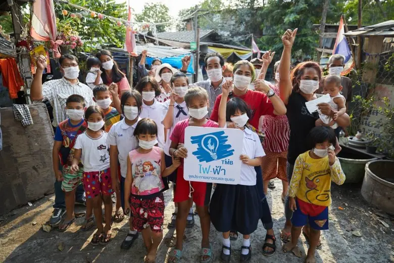 ธนาคารทีเอ็มบีร่วมกับมูลนิธิสร้างสรรค์เด็...