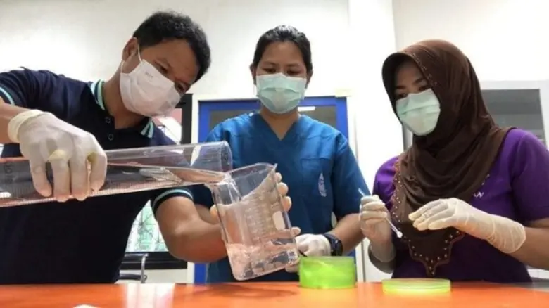 สถาบันทรัพยากรฯ ทำแอลกอฮอล์ฆ่าไวรัส COVID-19