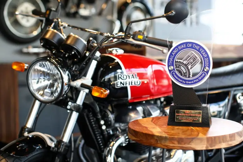 รอยัล เอนฟิลด์ คว้ารางวัลรถจักรยานยนต์ยอดเยี่ยมแห่งปี 2 รางวัล จากงาน Thailand Bike of The Year 2020