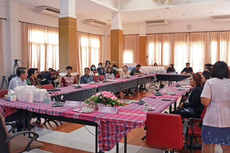 โครงการรณรงค์ให้ศิลปินคณะลูกทุ่งหมอลำและประชาชน ภาคอีสาน เรียนรู้การป้องกันไวรัส โควิด 19