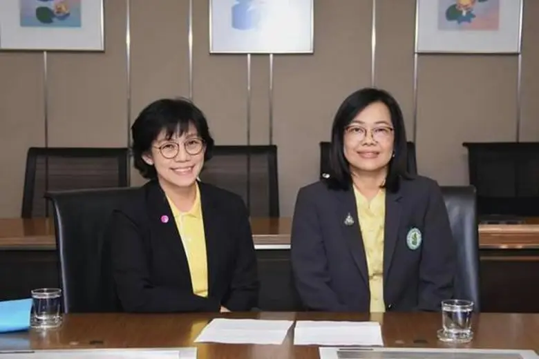 รัฐมนตรีกระทรวงดิจิทัลฯ - ผู้บริหารกรมอุตุฯ เฉลิมฉลองอ่านคำปราศรัยเนื่องในวันอุตุนิยมวิทยาโลก ประจำปี 2563