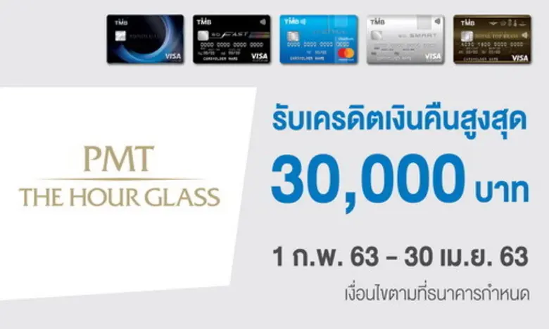 บัตรเครดิตทีเอ็มบี ให้ลูกค้าผู้หลงใหลนาฬิกา เมื่อใช...