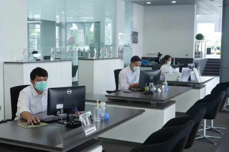 ปอร์เช่ เอเอเอสฯ จัดมาตรการรักษาความสะอาดและสุขอนามัย รับมือและป้องกัน COVID-19 เพื่อความมั่นใจแก่ลูกค้าและผู้ใช้บริการ