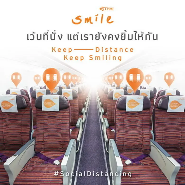 THAI Smile Practices Social Distancing On...