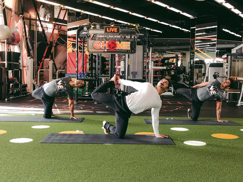วี ฟิตเนส โซไซตี้ เปิดคลาสไลฟ์สดสอนออกกำลังกายผ่านเฟสบุ๊ค  กับ “WE Workout@Home - WE Truly Care”