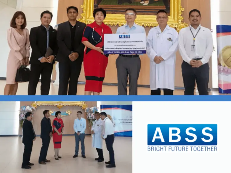 ทีมคณะผู้บริหาร ABSS เดินสายช่วยเหลือสังค...