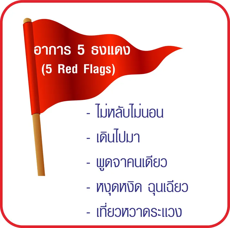 จิตเวชโคราช แนะญาติ! ระวังอาการกำเริบผู้ป่วยจิตเวช!หากพบมี “สัญญานเตือน” ให้รีบแจ้งจนท.สาธารณสุขใกล้บ้านทันที!!