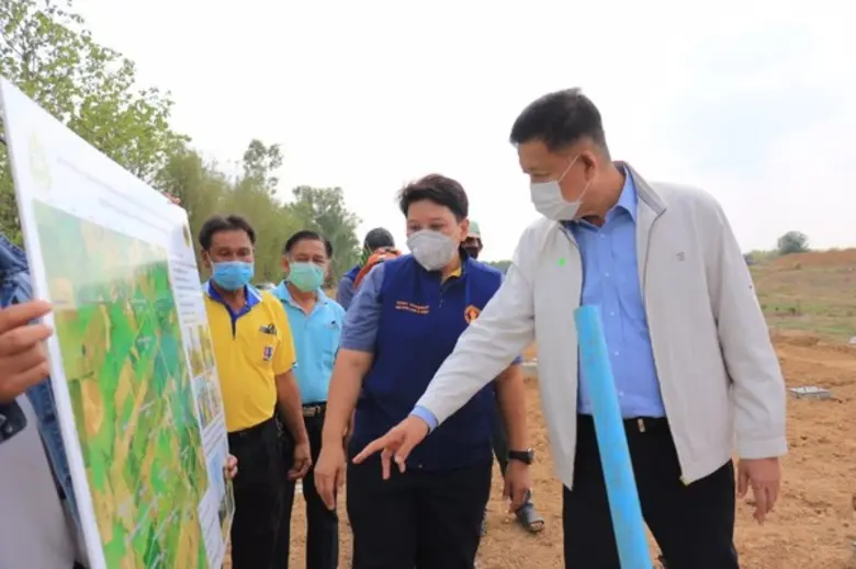 เกษตรกรบ้านแสนสุข จ.สระแก้ว พ้นภัยแล้ง ได้ “น้ำบาดาล” ทำเกษตรแปลงใหญ่