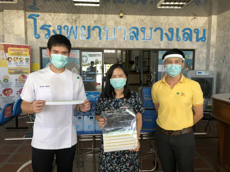 กลุ่มบริษัท ช.การช่าง จับมือพันธมิตร ร่วมใจสู้ภัยโควิค-19 สนับสนุนการปฏิบัติงานของสาธารณสุขและบุคลากรทางการแพทย์