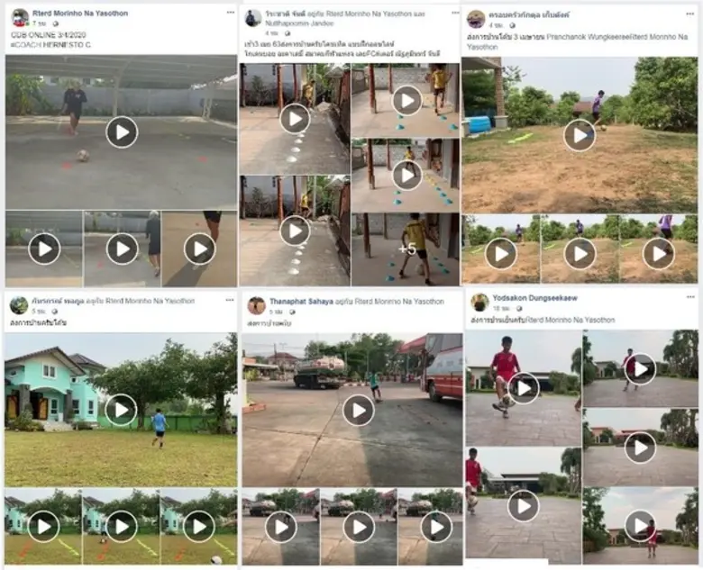 เปิดไทม์ไลน์ 'โกลเด้นบอย เมืองเลย’ สอนฟุตบอลออนไลน์ ฝ่าวิกฤตโควิด-19