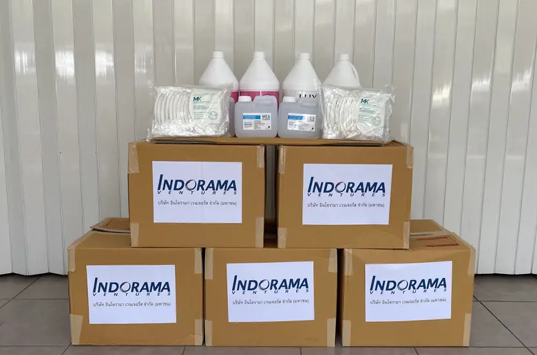 ภาพข่าว: อินโดรามา เวนเจอร์ส มอบของใช้จำเป็นเพื่อสุขอนามัยให้แก่ รพ. 5 แห่ง รับมือโควิด-19