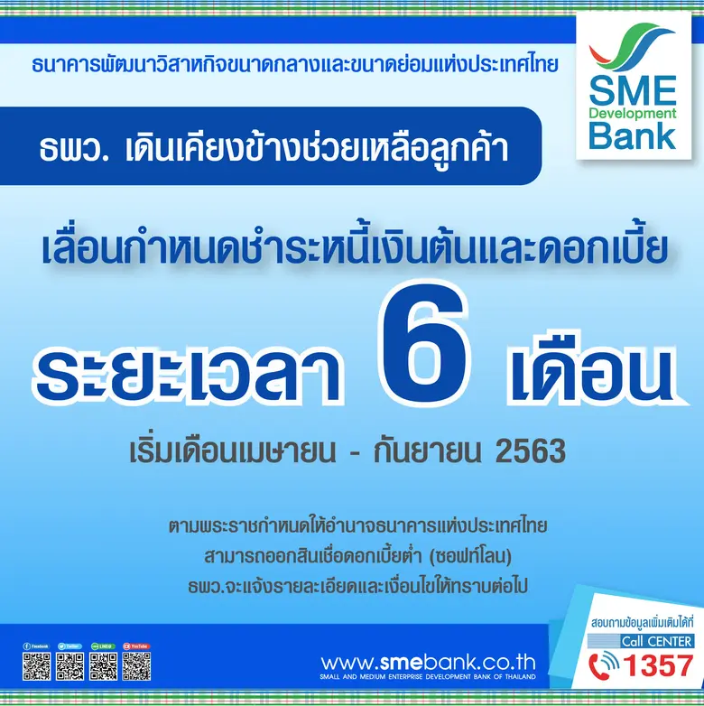 ธนาคารพัฒนาวิสาหกิจขนาดกลางและขนาดย่อมแห่...