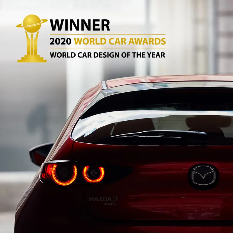 ALL-NEW MAZDA3 คว้ารางวัลรถยนต์ที่ออกแบบยอดเยี่ยมแห่งปี WORLD CAR DESIGN OF THE YEAR 2020