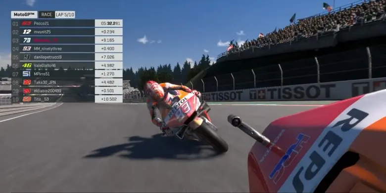 มาร์เกซผู้น้องเฉือนพี่ชายคว้าโพเดี้ยม MotoGP Virtual Race สนามสอง