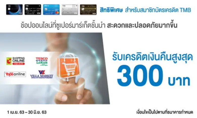 บัตรเครดิตทีเอ็มบี และบัตรเครดิตธนชาต มอบ...