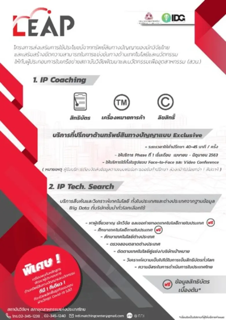 “LEAP” เราเป็นแบรนด์ภายใต้ความร่วมมือระหว...