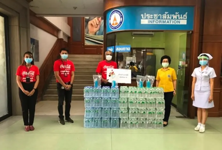 โค้ก-หาดทิพย์ ขอเป็นอีกหนึ่งในการส่งกำลังใจและความห่วงใย ให้ทุกคนก้าวผ่านช่วงเวลานี้ไปด้วยกัน