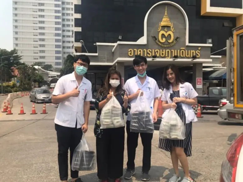 มูลนิธิรักษ์ธรรมดี 'ทำดี’สู้วิกฤต Covid-19” ร่วมกับ “สามเสนวิลล่า” และพันธมิตร