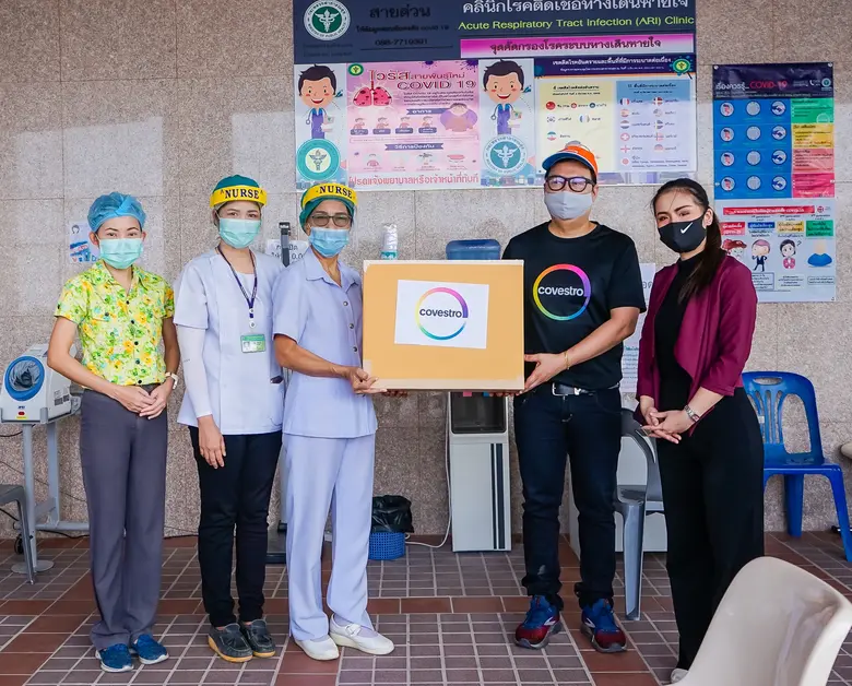 โคเวสโตร ส่งมอบแผ่นฟิล์มโพลีคาร์บอเนตสำหร...