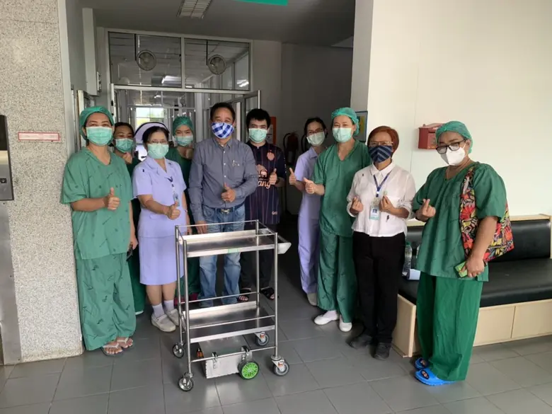 อาชีวะใช้ความรู้ด้านนวัตกรรม ประดิษฐ์อุปกรณ์มาตรฐาน ช่วยเซฟบุคลากรทางการแพทย์