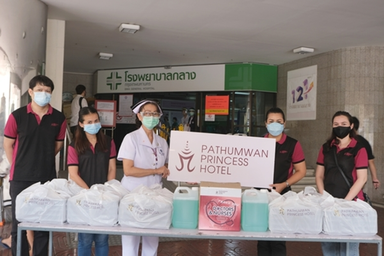 เมื่อวันศุกร์ที่ 3 เมษายน 2563 โรงแรมปทุม...