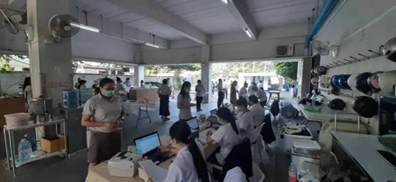 กรุ๊ปลีส ยกทัพพนักงานเข้าตรวจคัดกรอง หวังประเทศไทยปลอดเชื้อ COVID-19