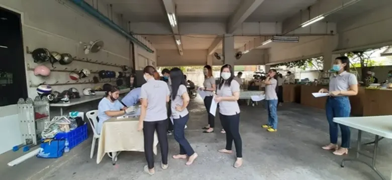 กรุ๊ปลีส ยกทัพพนักงานเข้าตรวจคัดกรอง หวังประเทศไทยปลอดเชื้อ COVID-19