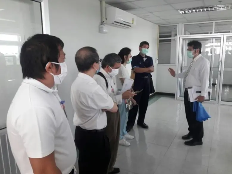 ทีมนักวิทยาศาสตร์ กรมวิทยาศาสตร์บริการ ซึ่งเป็นคณะจ...