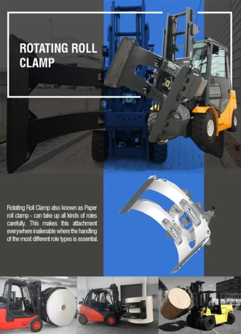 เพิ่มขีดความสามารถให้รถฟอล์คลิฟท์ ตอบโจทย์ทุกรูปแบบการใช้งาน ด้วย Forklift Attachment