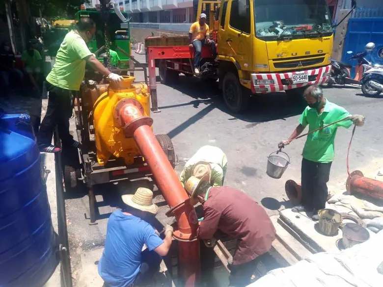 เพิ่มประสิทธิภาพการระบายน้ำรองรับช่วงฤดูฝน