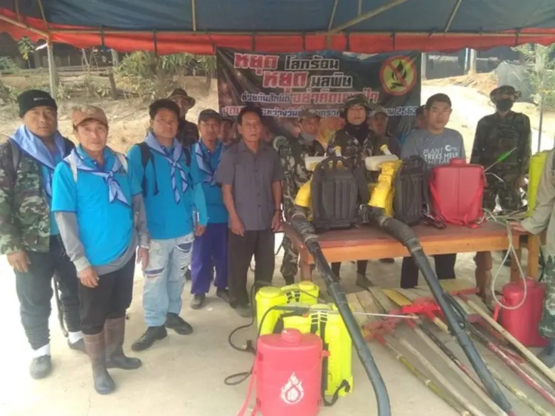 ทส.ร่วมกับหมู่บ้านเครือข่าย 802 หมู่บ้าน ร่วมฟื้นฟูป่าที่ถูกไฟไหม้ทั่วประเทศ