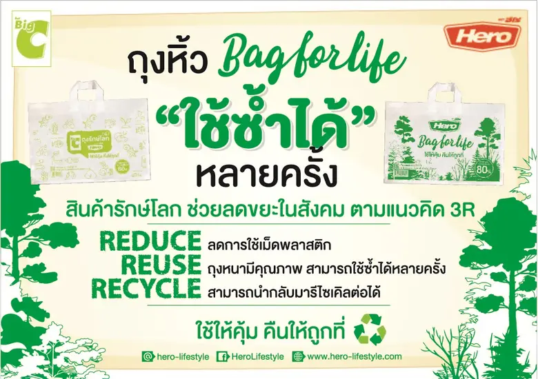 ฮีโร่ (HERO) ผู้นำธุรกิจเศรษฐกิจหมุนเวียน...
