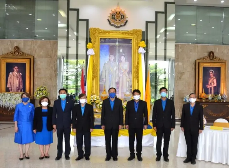 ณ สำนักงานใหญ่ บมจ.ทีโอที แจ้งวัฒนะ คณะผู...