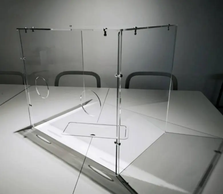 Aerosol Box กล่องครอบลดการสัมผัสละออง