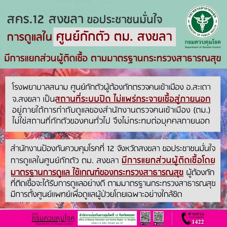 โรงพยาบาลสนาม ศูนย์กักตัวตรวจคนเข้าเมืองจ...