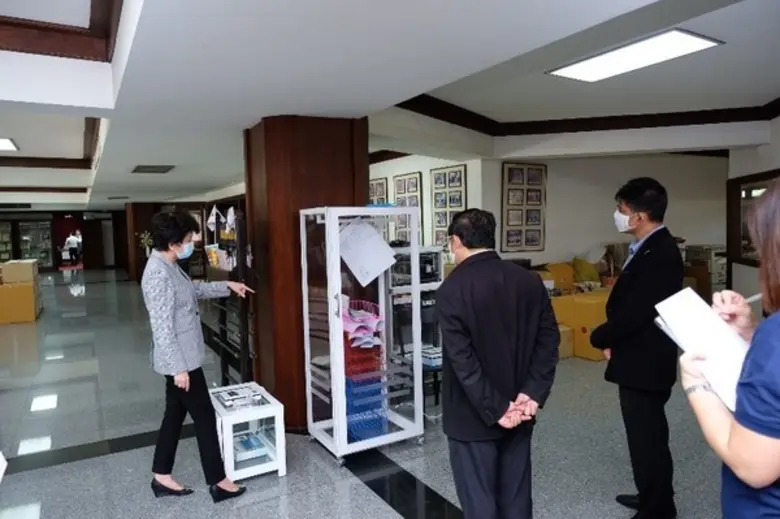 SPU มอบหน้ากาก Face Shield ให้กองด่านควบคุมโรคติดต่อ สำหรับเจ้าหน้าที่ใช้ป้องกันขณะปฏิบัติหน้าที่