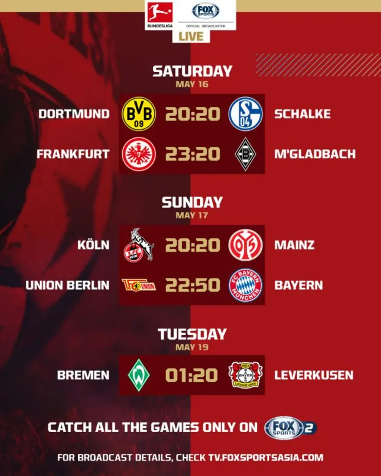 ต้อนรับการกลับมาอีกครั้งของศึกฟุตบอลบุนเดสลีกา เยอร...