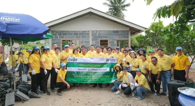 คาร์กิลล์ได้จัดกิจกรรมสร้างบ้านประชารัฐ ร...