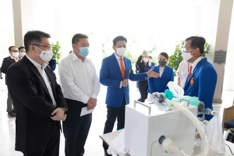 บีทีเอสกรุ๊ปฯบริจาค1ล้านสนับสนุนนวตกรรมเครื่องช่วยหายใจ