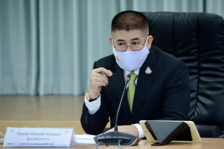 ร้อยเอก ธรรมนัส พรหมเผ่า รัฐมนตรีช่วยว่าก...