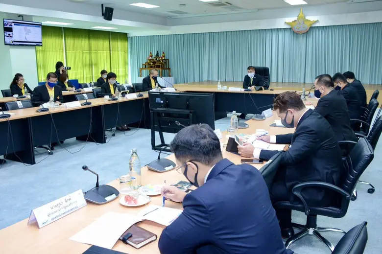 รมช.ธรรมนัส ติดตามการแก้ไขปัญหาสถานการณ์ภัยแล้งผ่าน VDO conference เร่งปฏิบัติการฝนหลวงสู้ภัยแล้ง